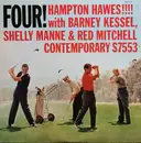 LP - Hampton Hawes !!!! With Barney Kessel , Shelly Manne & Red Mitchell - Four!