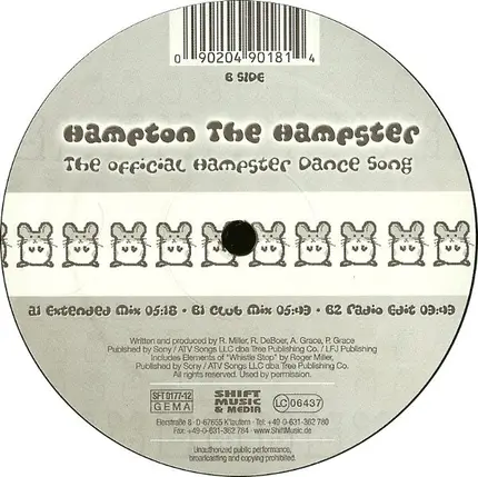 Hampton the Hampster - The Official Hampsterdance Song
