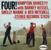 LP - Hampton Hawes, Barney Kessel , Shelly Manne & Red Mitchell - Four! - original us
