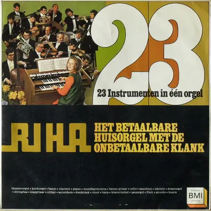 Han Meyer / Johan Beerta - 23 Instrumenten In Eén Orgel