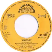 7inch Vinyl Single - Hana Zagorová , Stanislav Hložek & Petr Kotvald - Kam Jdou / Krásky
