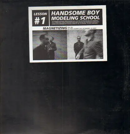 handsome boy modeling school - magnetizing