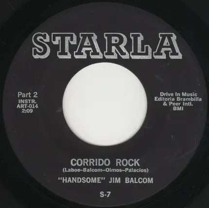 "Handsome" Jim Balcom - Corrido Rock