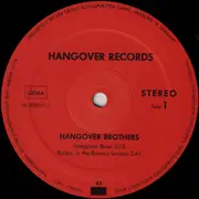 12inch Vinyl Single - Hangover Brothers - Come To Me Tonight / Hangover Blues / Rockin' In The Baron's Bureau / Bye Bye Baby