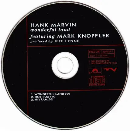 Hank Marvin Featuring Mark Knopfler - Wonderful Land