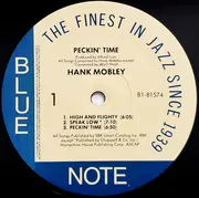 LP - Hank Mobley - Lee Morgan - Peckin' Time