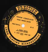 LP - Hank Mobley / Al Cohn / John Coltrane / Zoot Sims - Tenor Conclave - Mono, 1st Pressing