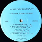 LP - Hank Olson's Vikings - Dances From Scandinavia
