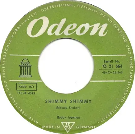 Hank Ballard & The Midnighters , Bobby Freeman - The Twist / Shimmy Shimmy