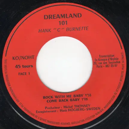 Hank C. Burnette - Hank "C" Burnette