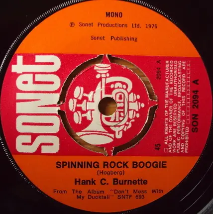 Hank C. Burnette - Spinning Rock Boogie