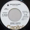 7inch Vinyl Single - Hank Capps - Breakdown / Homeward Bound