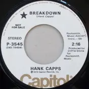 Hank Capps - Breakdown / Homeward Bound
