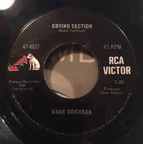 Hank Cochran - Crying Section / Only You Can Make Me Feel Well