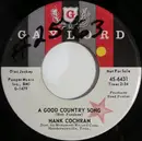 7inch Vinyl Single - Hank Cochran - A Good Country Song