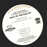 LP - Hank Crawford , Marty Paich Orchestra - Soul Of The Ballad - LTD Ed.  Numbered / 200 gr. / Gatefold