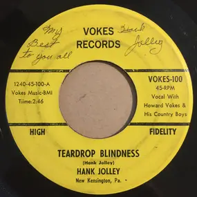 Hank Jolley - Teardrop Blindness