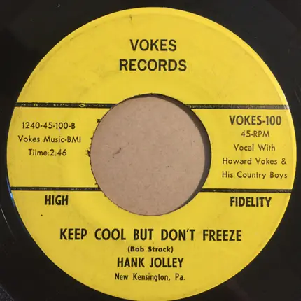 Hank Jolley - Teardrop Blindness