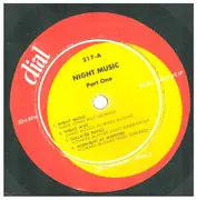 10'' - Hank Jones , Milt Jackson , James Moody , Howard McGhee , Dodo Marmarosa - Night Music - Mono