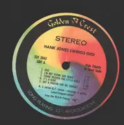 LP - Hank Jones - Swings Songs From Lerner and Loewes' Gigi