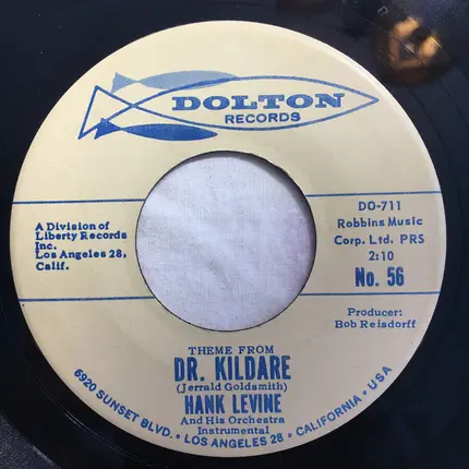 Hank Levine And His Orchestra - Theme From Dr. Kildare