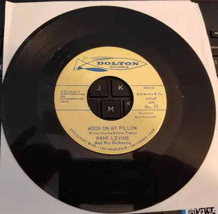 Hank Levine And His Orchestra - Anything, Anywhere / Moon On My Pillow