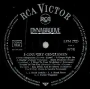 LP - Hank Locklin & Hank Snow & Porter Wagoner - 3 Country Gentlemen