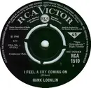 7inch Vinyl Single - Hank Locklin - I Feel A Cry Coming On