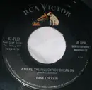 7inch Vinyl Single - Hank Locklin - Send Me The Pillow You Dream On / Why Don't You Haul Off And Love Me