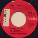7inch Vinyl Single - Hank Locklin - Please Help Me, I'm Falling / You're The Reason - Red label