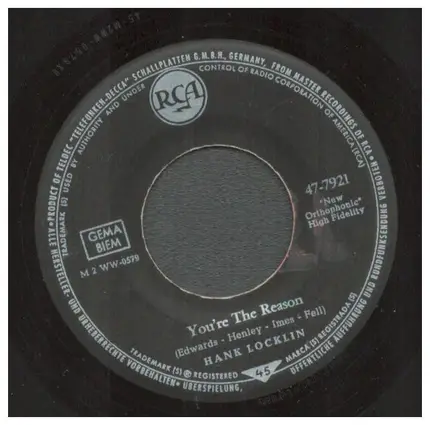 Hank Locklin - You're The Reason
