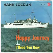 7inch Vinyl Single - Hank Locklin - Happy Journey