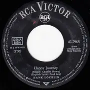 7inch Vinyl Single - Hank Locklin - Happy Journey