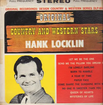 Hank Locklin - Original Country and Western Stars