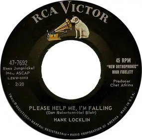 Hank Locklin - Please Help Me, I'm Falling