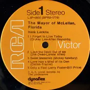 LP - Hank Locklin - The Mayor Of McLellan, Florida