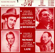 LP - Hank Penny And His California Cowhands - Country & Western Memory Lane Volume 1