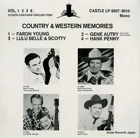 Hank Penny - Country and Western Memories