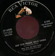Hank Snow And Anita Carter - Keep Your Promise, Willie Thomas / It's You, Only You, That I Love