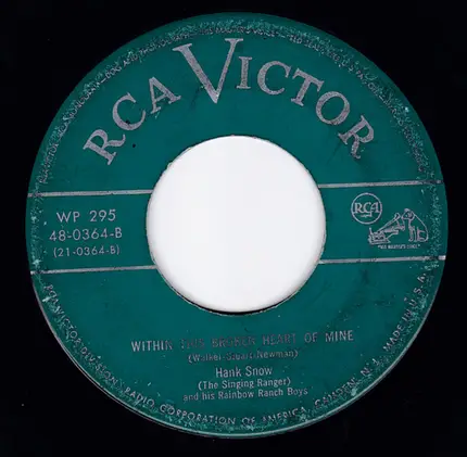 Hank Snow And His Rainbow Ranch Boys - Somewhere Along Life's Highway