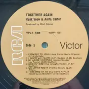 LP - Hank Snow & Anita Carter - Together Again