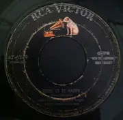 7inch Vinyl Single - Hank Snow - Born To Be Happy/Mainliner