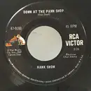 7inch Vinyl Single - Hank Snow - Down At The Pawn Shop / Listen