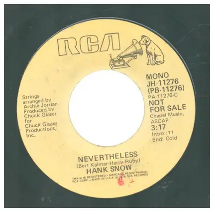 Hank Snow - Nevertheless