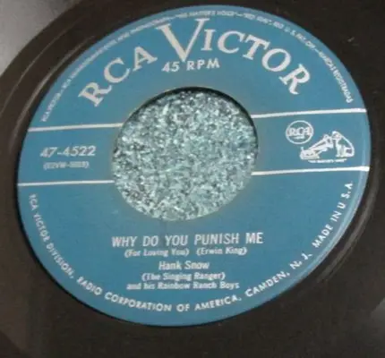 Hank Snow With His The Rainbow Ranch Boys - The Gold Rush Is Over