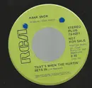 7inch Vinyl Single - Hank Snow - That's When The Hurtin' Sets In / I'm Movin'