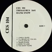 Hank Snow - Thesaurus 1641 / Thesaurus 1657