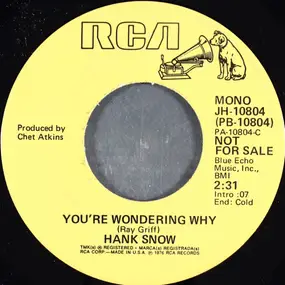 Hank Snow - You're Wondering Why