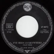 7inch Vinyl Single - Hank Snow - Ancient History / I've Been Everywhere