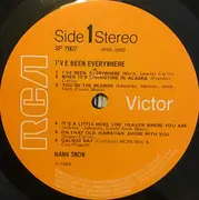 LP - Hank Snow - I've Been Everywhere